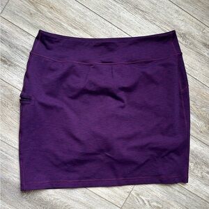 Duluth Trading Pull On Skort Purple XL